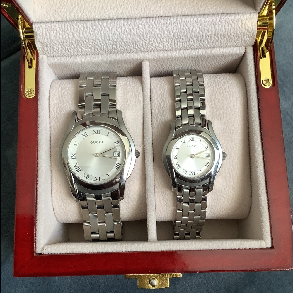Beautiful authentic GUCCI watches for couple 💞💕 - Picture 7 of 15